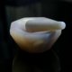 Agate Mortar and Pestle, 2", OD=55mm,ID = 40 mm