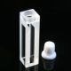 Micro Fluorescence Quartz Cuvette 1cm 1.4ml Cell stopper