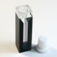 Micro Quartz Cuvette Black Wall 0.7mL Stopper Cell Cuvettes