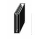 Micro Quartz Cuvette, Black Wall, 4cm lightpath 1.4ml, 1mm slit,