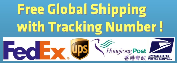 Free International Shipping