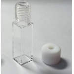 Fluorescence Quartz Cuvette,with one Screw Cap and Septum, Spect